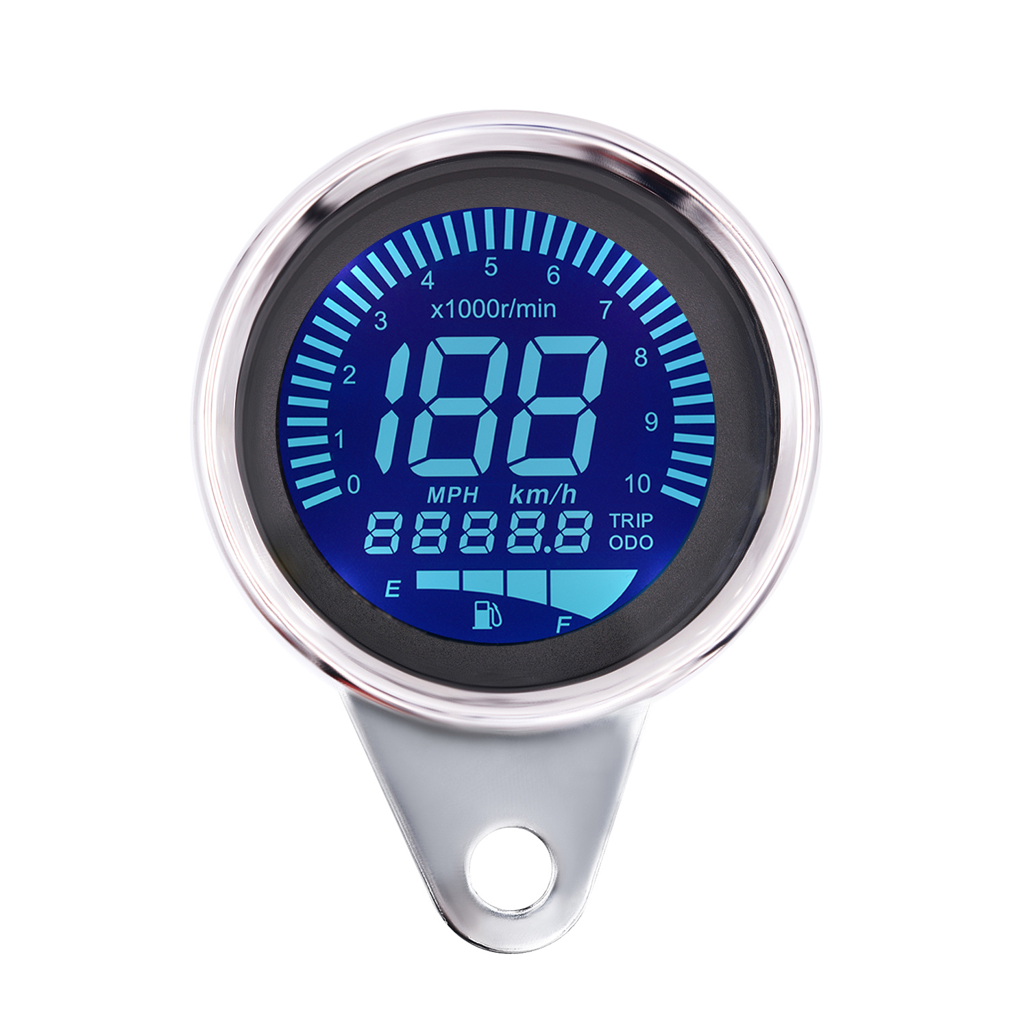 Digital Hour Meter Runleader DIGITAL HOUR METER Tachometer Motocross Tractormotorcycle Outboard Engine Marine Small Size