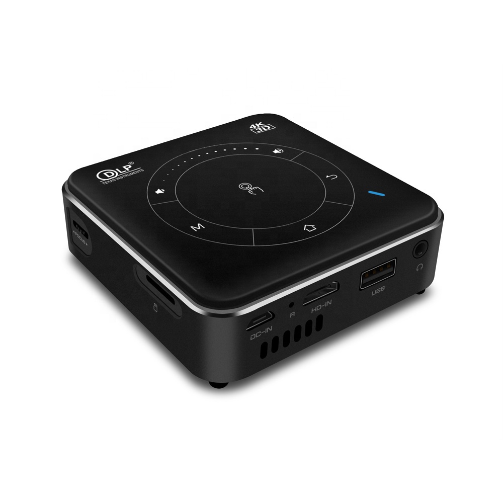 LSP портативный мини pico smart Android 9,0 DLP 3D проектор P11 с воспроизведением видео 4k