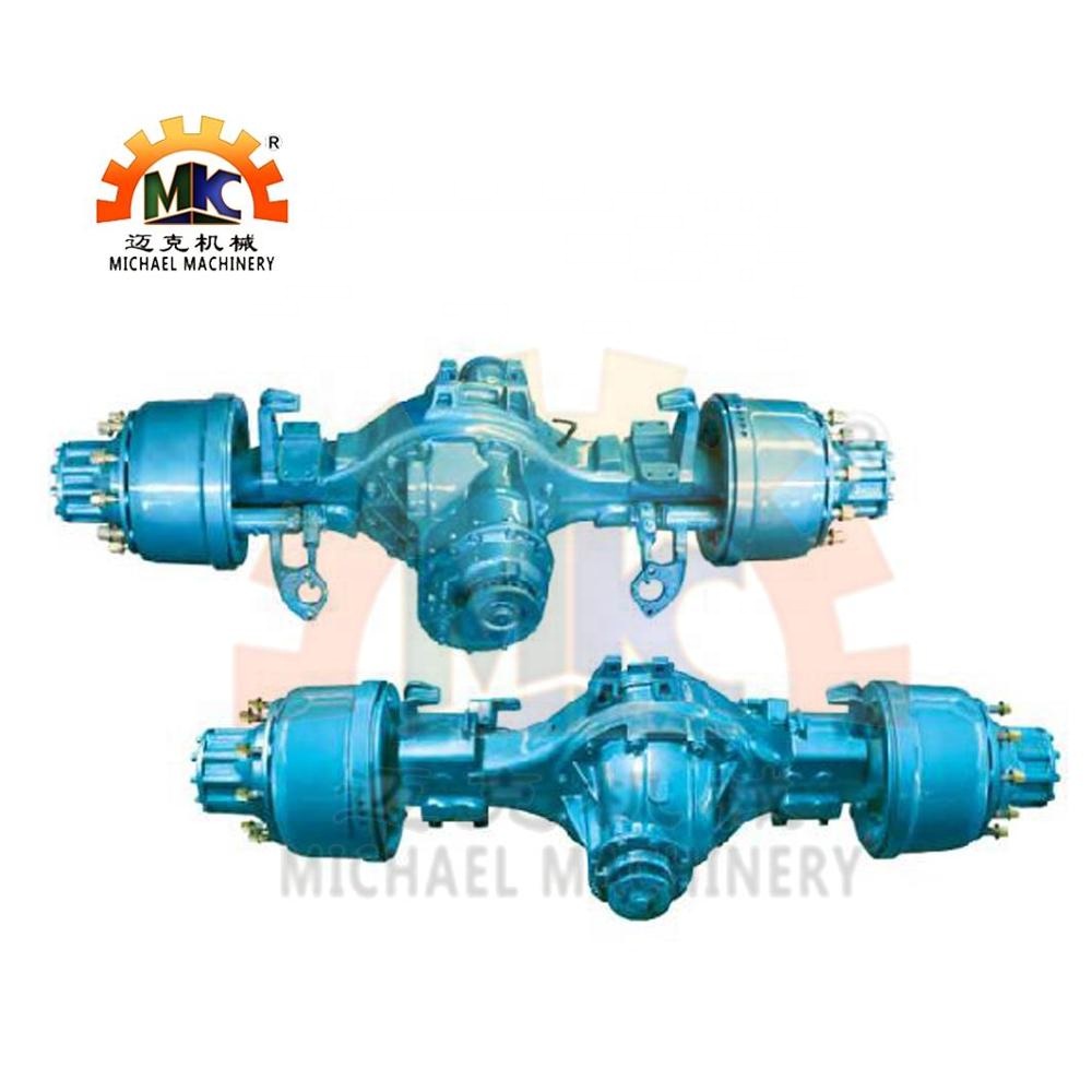 6x4 Heavy Duty Truck Tandem Bogie Rear Wheel Drive Axle with 10x335 PCD