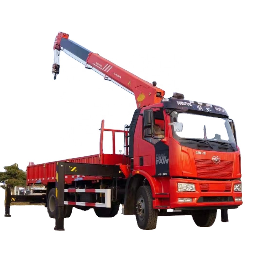 Japanese 10 ton truck mounted crane 4*2 direct factory supply crane for Urban construction cheap crane for sale