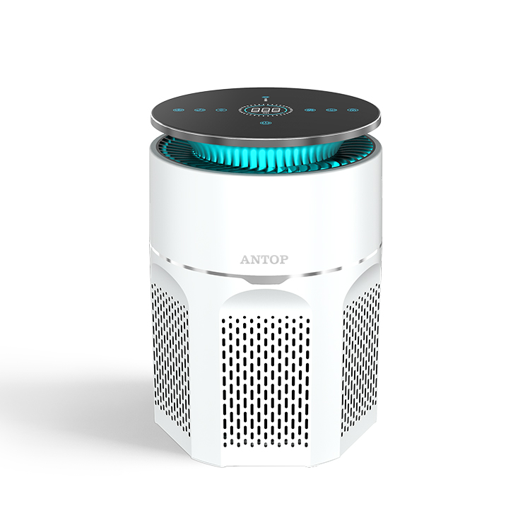 ANTOP OEM Смарт-датчик Tuya Wifi портативный фильтр Hepa мини-очиститель воздуха для дома