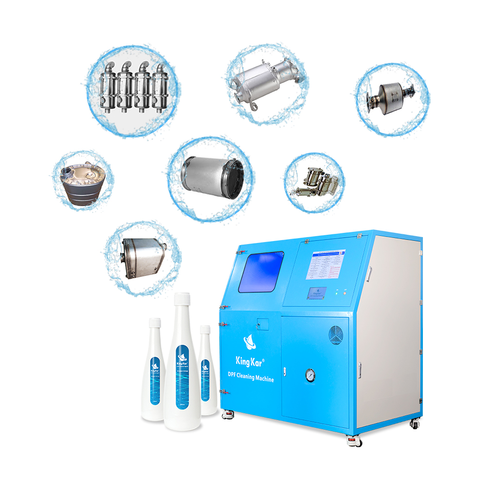 Промышленный ультразвуковой очиститель KingKar HotWater с эффектом выпечки 100% для всех DPF DOC SCR, Очистка фильтра DPF