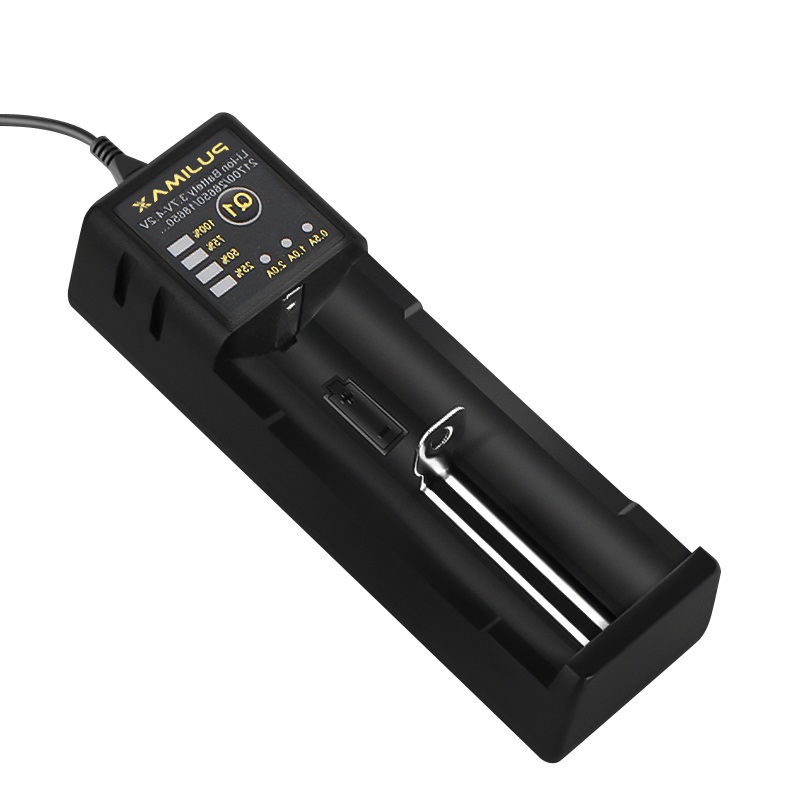 PUJIMAX Wholesale Smart LED Display Power Battery Charger For 26650 14500 18650 Li-ion Rechargeable Batteries Charge