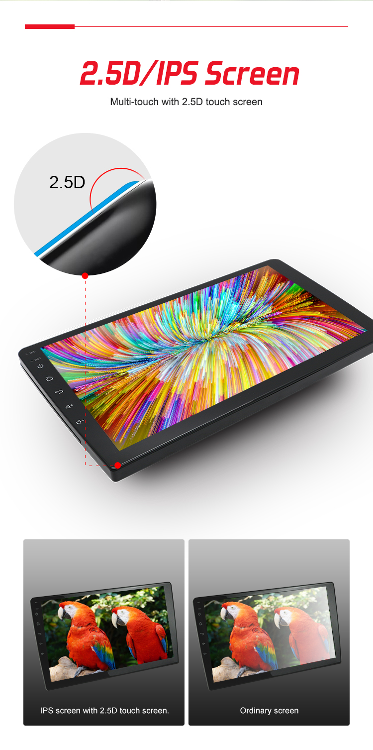 Wholesale Android 10 Car multimedia player with 4+64GB wireless carplay 9inch 10inch universal Android car video