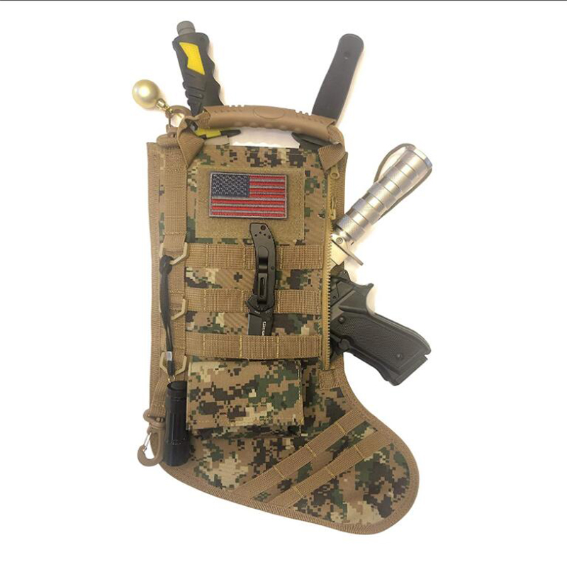 Molle Elite Тактический Рождественский чулок военный аксессуар тактическая сумка для хранения