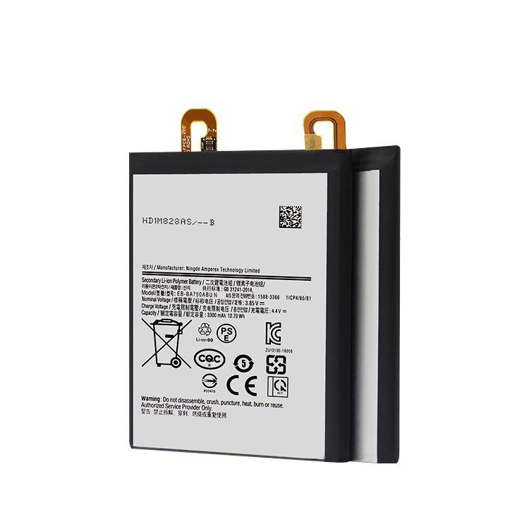 Сертифицированный аккумулятор для телефона CE FC RoHS UN38.3 для samsung A10 A50 A750 S6 S7 edge S8 + S9 S9 + S10 PLUS, встроенный аккумулятор для телефона