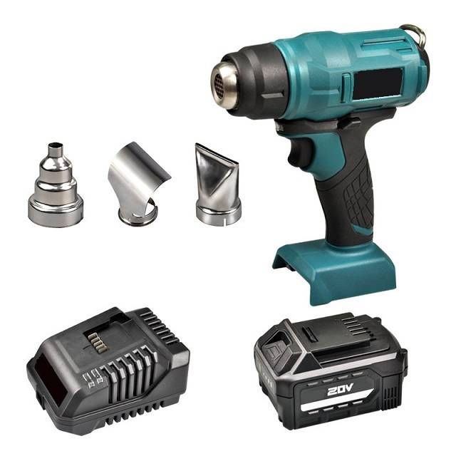 High Quality Digital 20V Battery Hot Air Gun Cordless Heat Gun