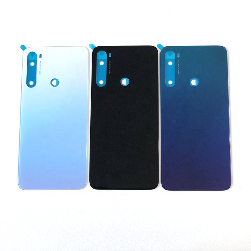 6,3 "оригинальный новый для Xiaomi Redmi Note 8 3D стеклянная Задняя стеклянная крышка батарейного отсека для Redmi Note 8 с клейкой наклейкой