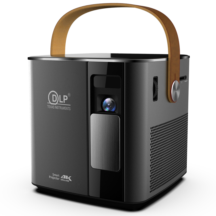 P12 Dlp Video Projector Wifi 1080p Office Android 9.0 Mini Projector Portable Home Theatre System Projector