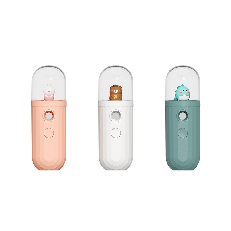 2021 Best seller Cute Animal Facial Mini Portable Fogger Water Moisturizing Skin Nano Mist Spray nano spray machine