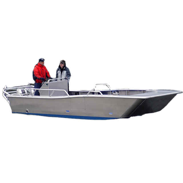 21ft алюминиевая посадочная машина, рыболовная Рабочая лодка для продажи