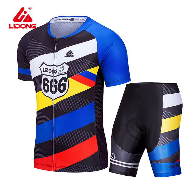 China Manufacturer Custom Oem new sportswear Bicycle Apparel Sportswear Suit Bike Cycling wear Sets Man