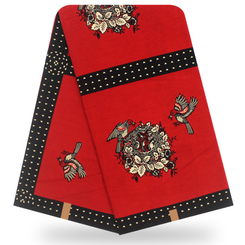 Wholesale high quality 100% cotton African fabrics cotton waxed