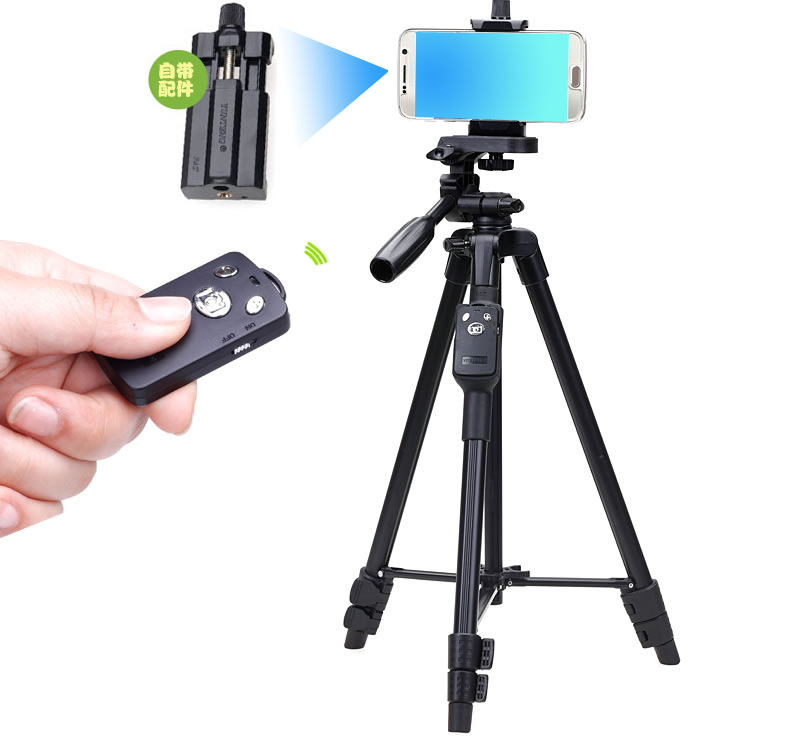 Top Sale Adjustable Tripod Stand Mount Holder Clip Phone Stand Tripod for Live Youtube Camera Phone Holder
