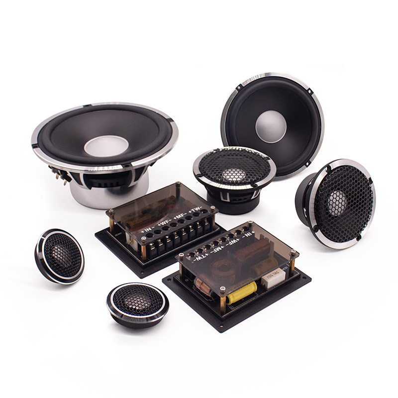 Sennuopu SK-8 Автомобильные колонки Hi-Fi ВЧ-2 дюйма Средний Lound 6,5 дюймов НЧ-динамик 3 way машинный аудио динамик Комплект