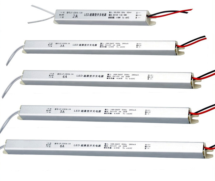 Тонкое зарядное устройство (Power Адаптера переменного тока 220V-12V 36W 48W 60W переключатель мощности Светодиодный драйвер