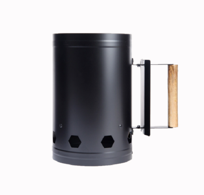 Outdoor camping charcoal ignition ignition carbon barrel bbq stainless steel igniter