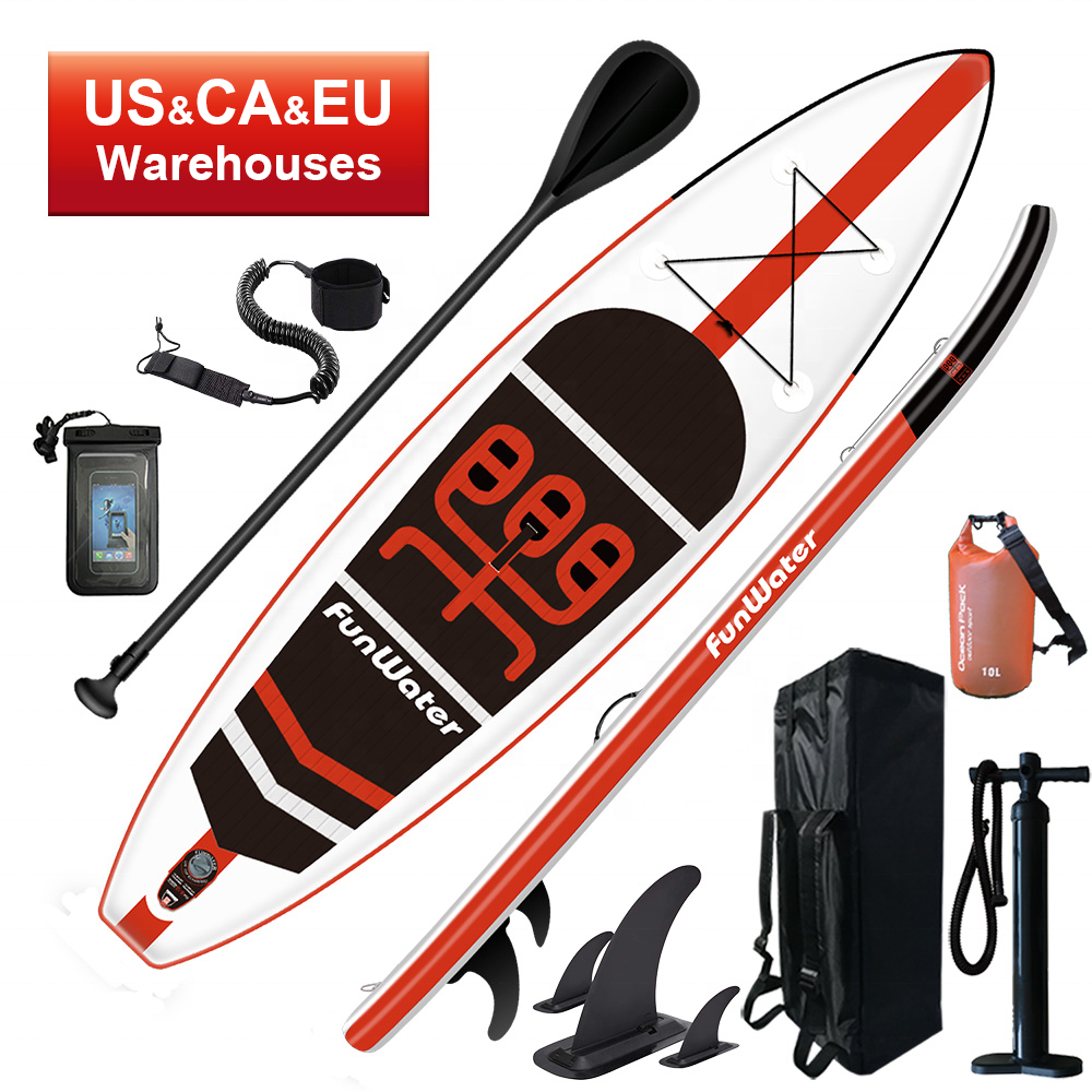 FUNWATER Drop Shipping stand up surf board stand up paddle board inflatable portable paddle board surfboards