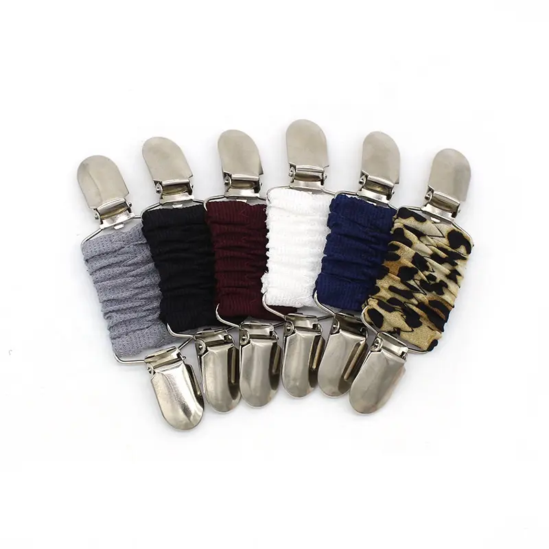 New Fixed Key Chain Multi-functional Portable Anti-lose  Elastic Sweater Clothing Clip for Dress