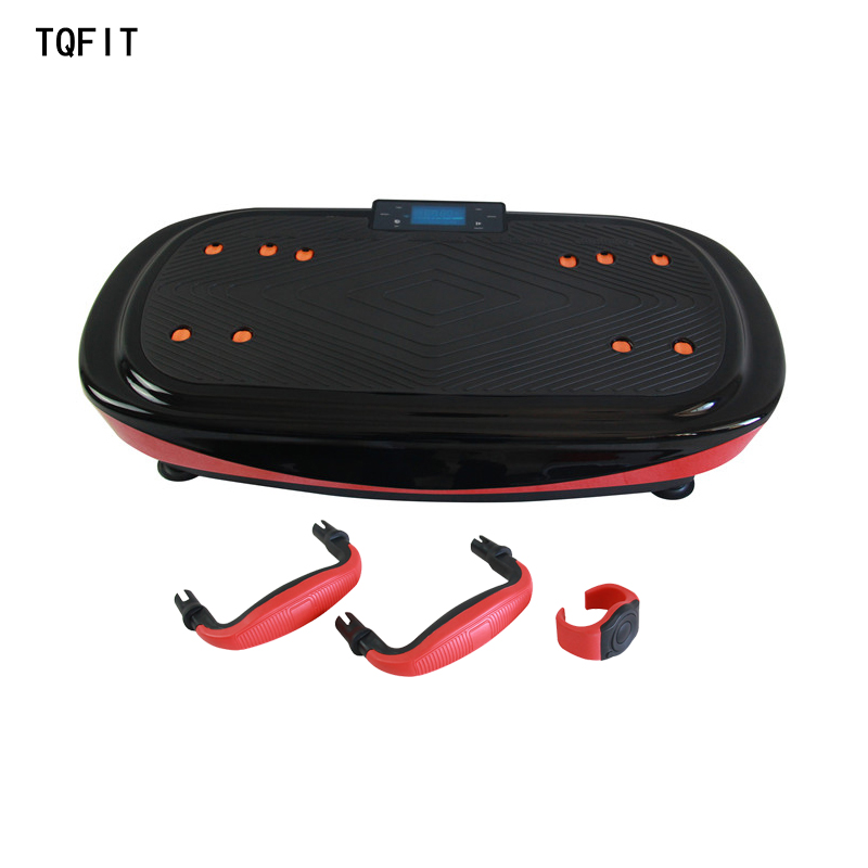 Tqfit для занятий дома 3 моторы 4d вибрационная платформа, аэробики доска