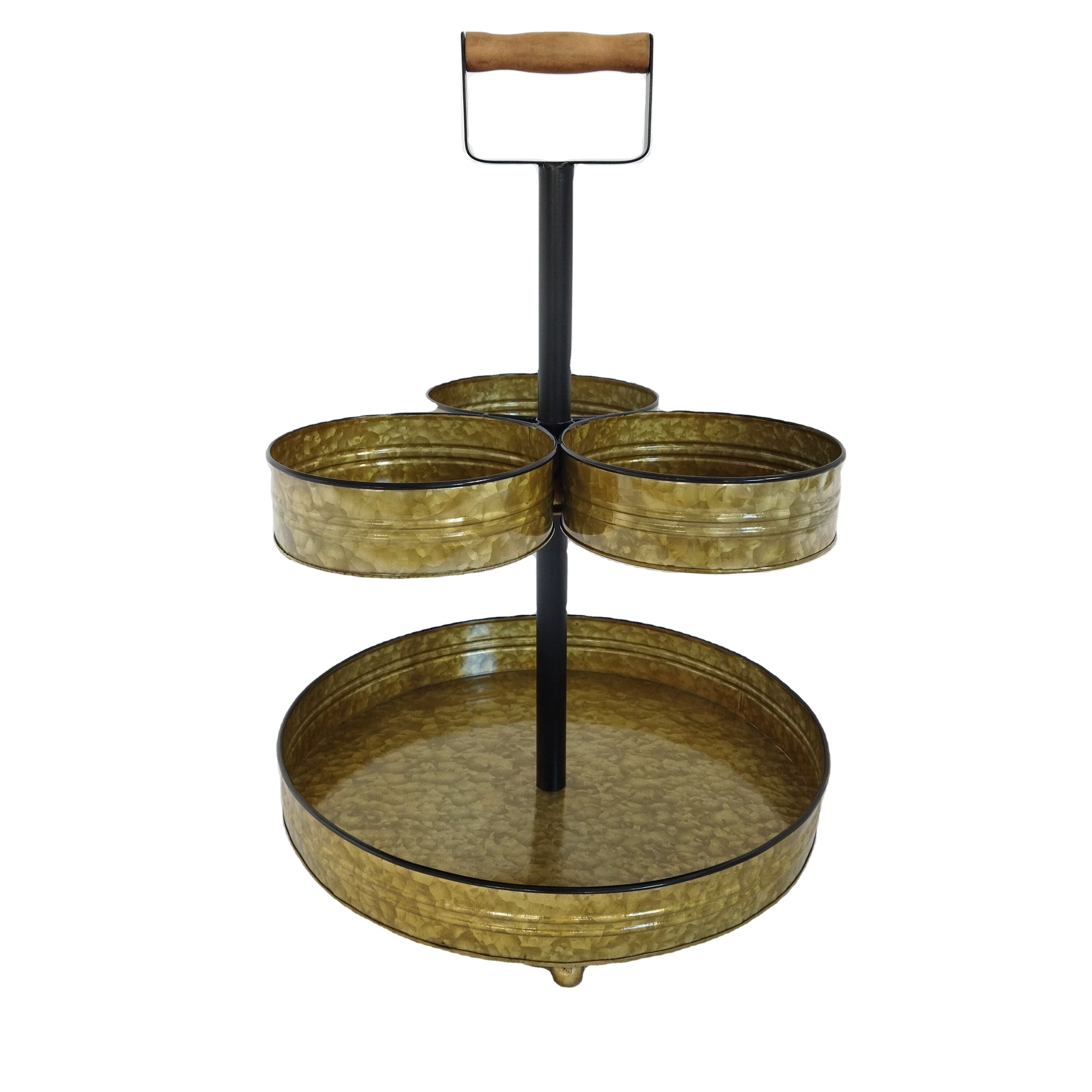 metal wedding cake stand fruit candy tray hotel food tray