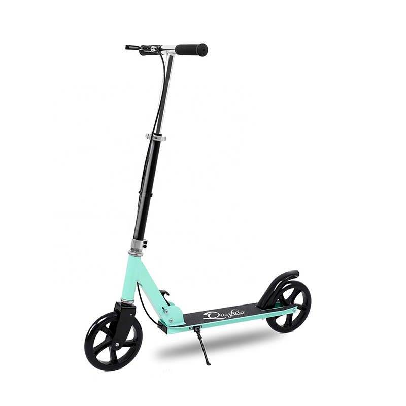 Foot Pedal Suspension Portable Foldable Adjustable Shock Absorption Kids Adults Kick Scooter Black Wholesale
