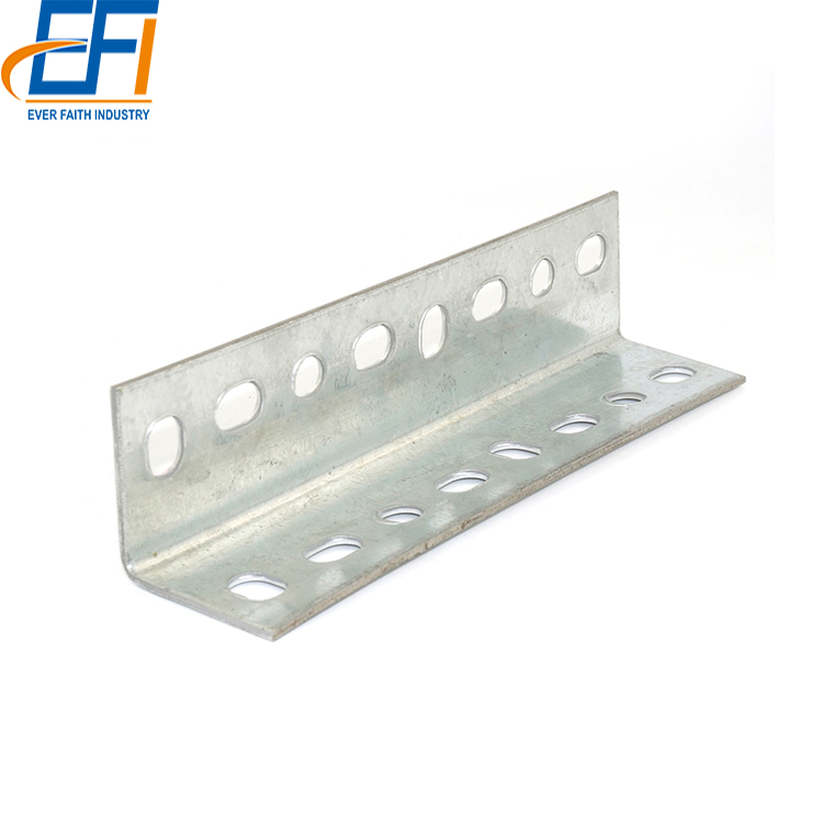 Punch Slotted Angles Steel Shelf Angle slotted Carbon steel gi L-Shaped Angle Bar