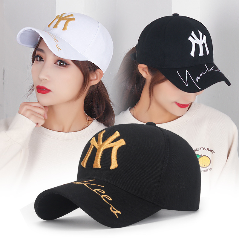 Plastic Raw Materials New spring and autumn three dimensional embroidery fashion baseball cap men's women's lovers versatile su