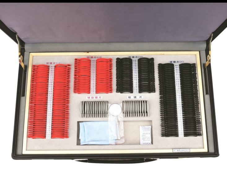 optical high quality 266 pcs trial lens set