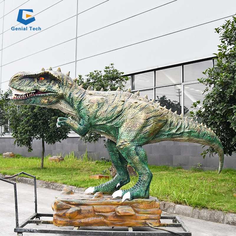 Реалистичный аниматронный динозавр t- rex для парка