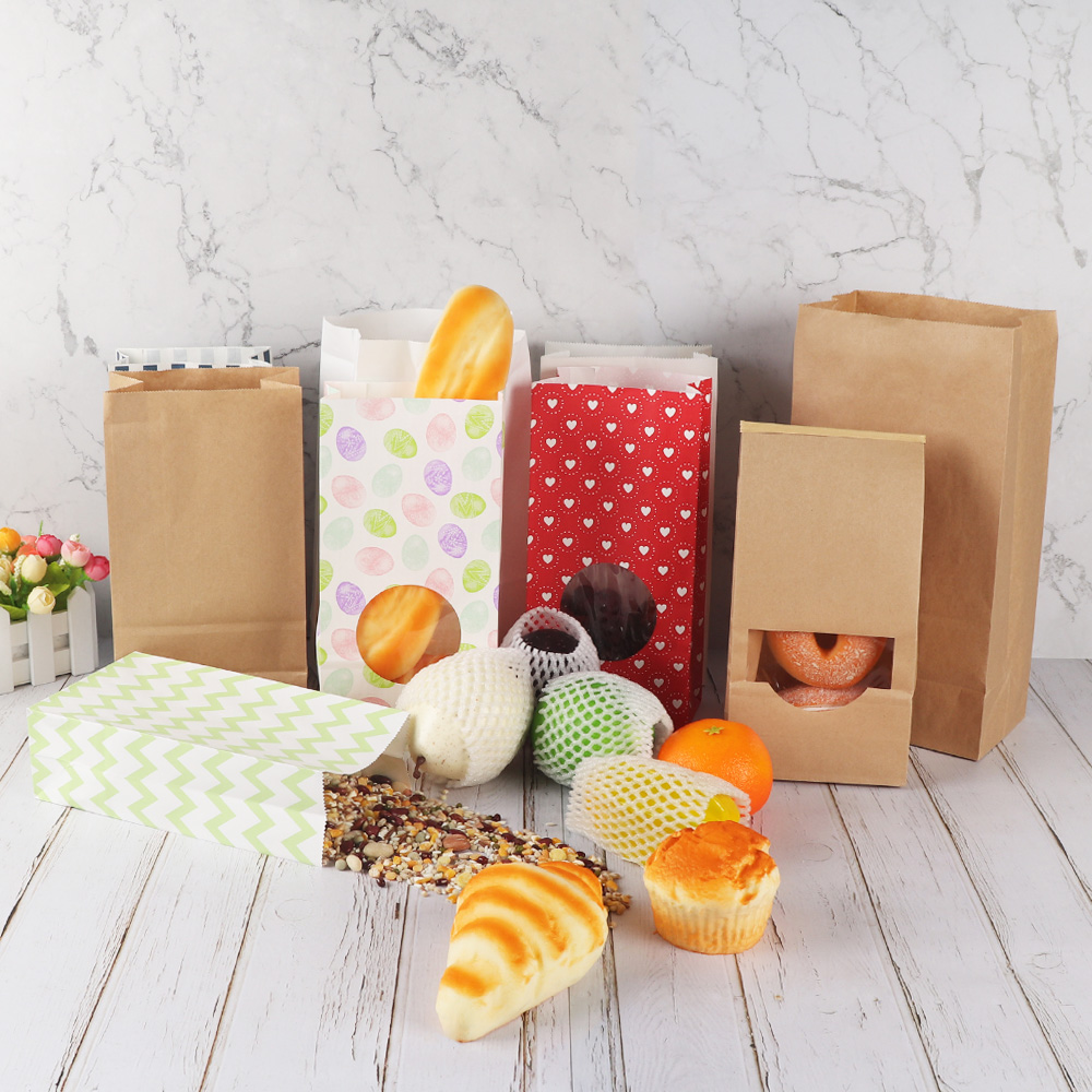 Wholesale Custom Special Small Size Shopping Cheaper Brown Craft Kraft Paper Bag custom restaurant paper bag for food delivery