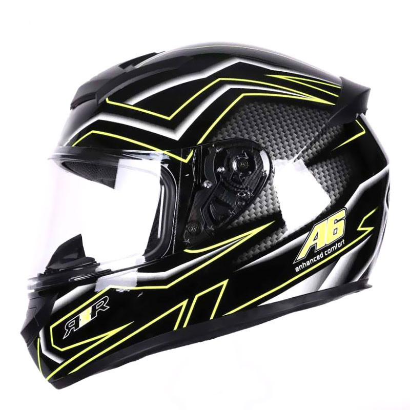 DOT Approved Off Road Helmet Design Decals Motorcycle with Fashion Full Face Helmet China S/M/L/XL Safe Driving ABS