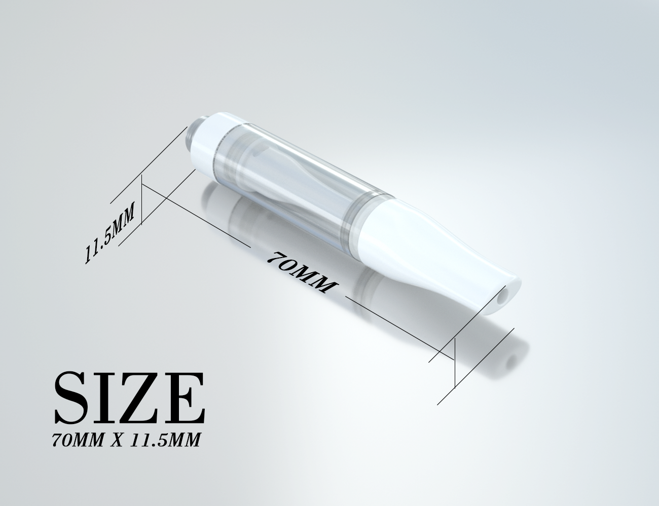 wholesale 510 cbd cartridge 0.5ml 1ml with full ceramic body cbd coil cartridge