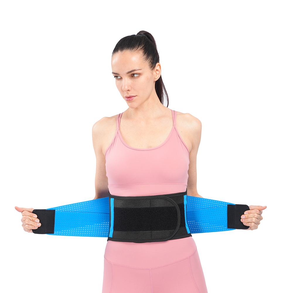 plus size comfortable adjustable lumbar brace belt waist support lower back guard