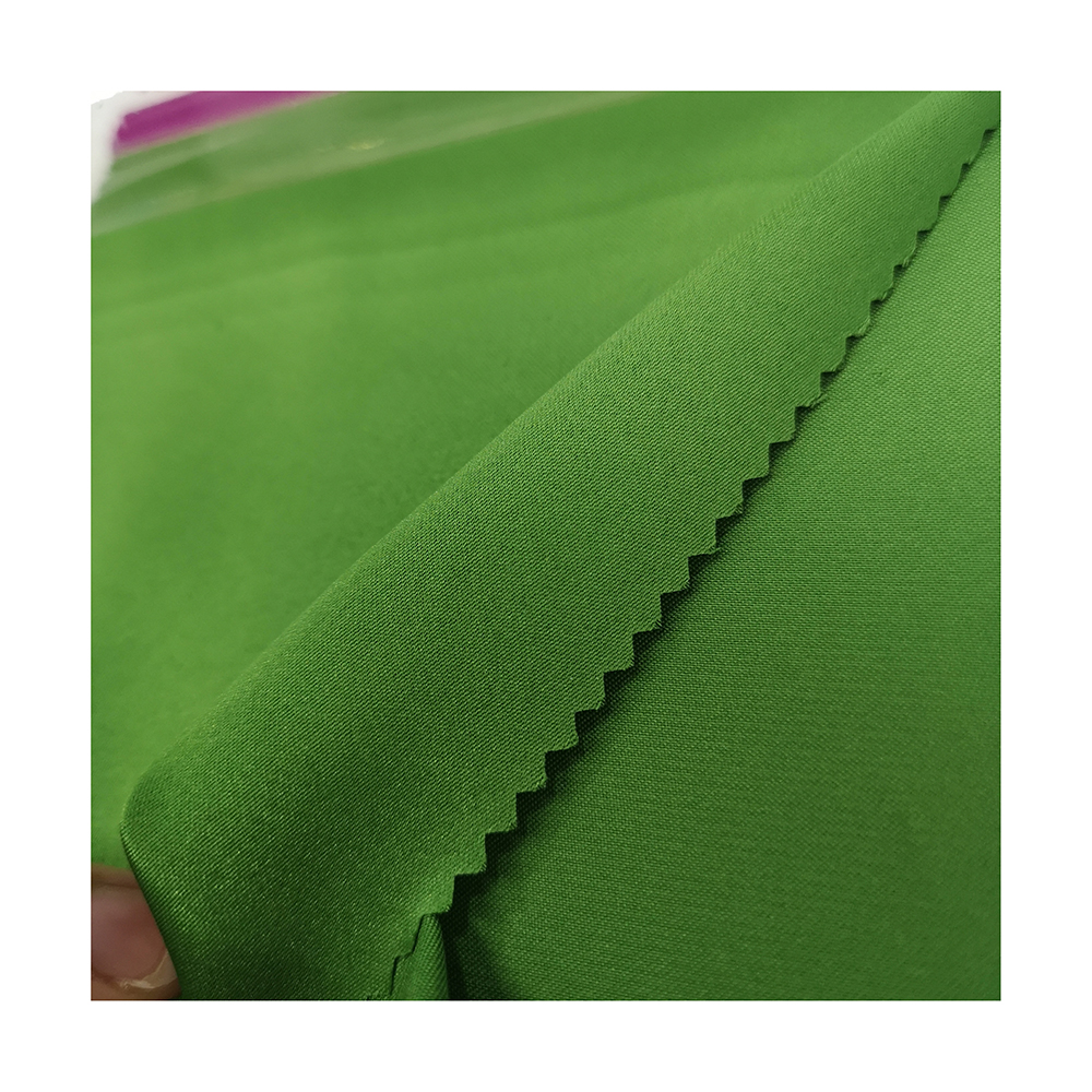 100% polyester twisted matte satin fabric for dress