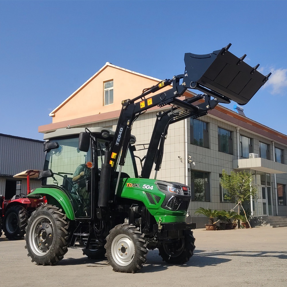 Тракторы 50hp, мини-тракторы 4x4 для сельского хозяйства, сельскохозяйственное оборудование, используемое на фермах