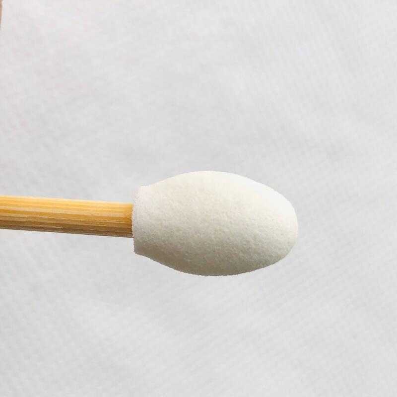 Wholesales OEM bamboo eye shadow applicator wands makeup eye shadow brush beauty tool