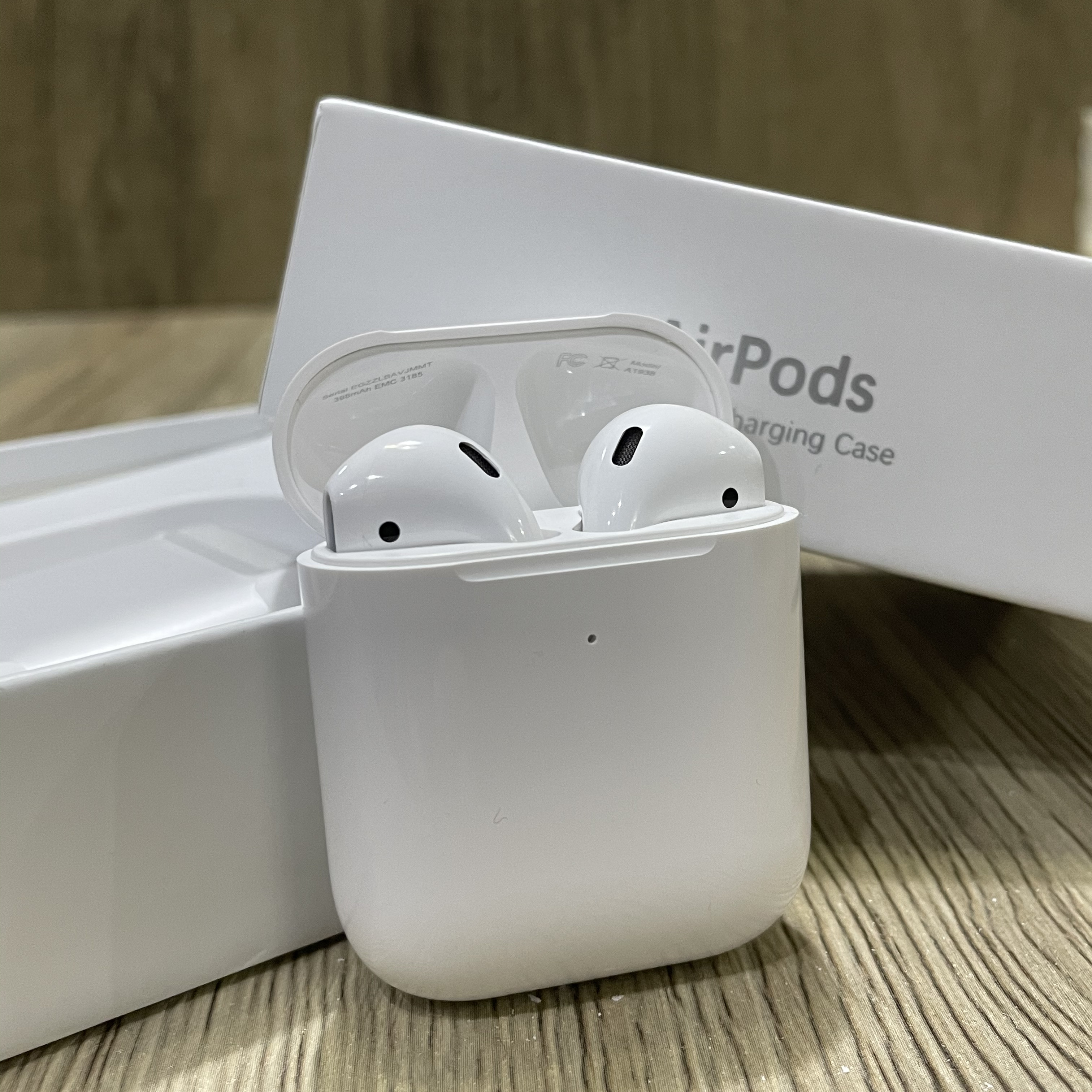 Лучшее качество, наушники-вкладыши TWS с 1:1 настоящий серийный номер Apple Airpods 2 BT беспроводной зарядки наушники для airpods с GPS переименовать