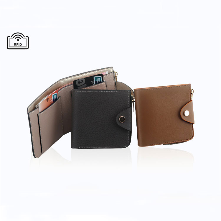 Custom card holder RFID luxury minimalist slim man wallets leather for men
