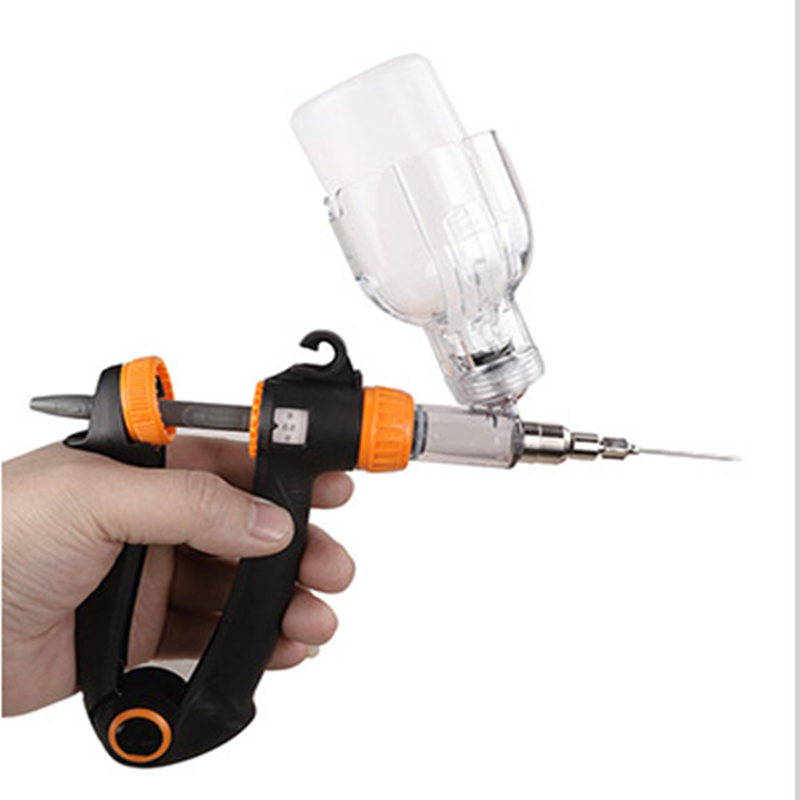 Veterinary Syringe HELAN Imported Syringe 2ML-6ML Adjustable Continuous Syringe
