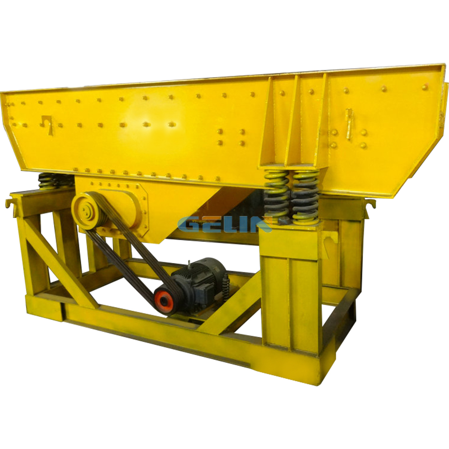 Simple Structure Linear Vibration Feeder For Coal Rock Bulk Materials Processing
