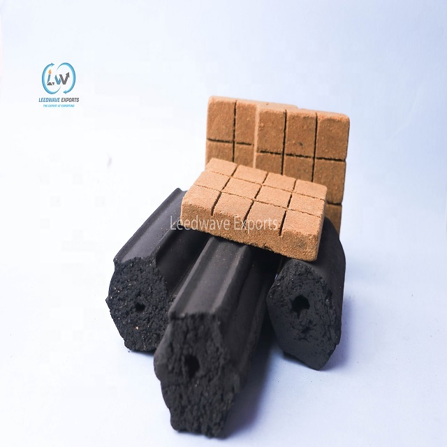 BBQ Charcoal Grill Solid Fuel Brown Wax and Sawdust Block Cubes Fire Lighters