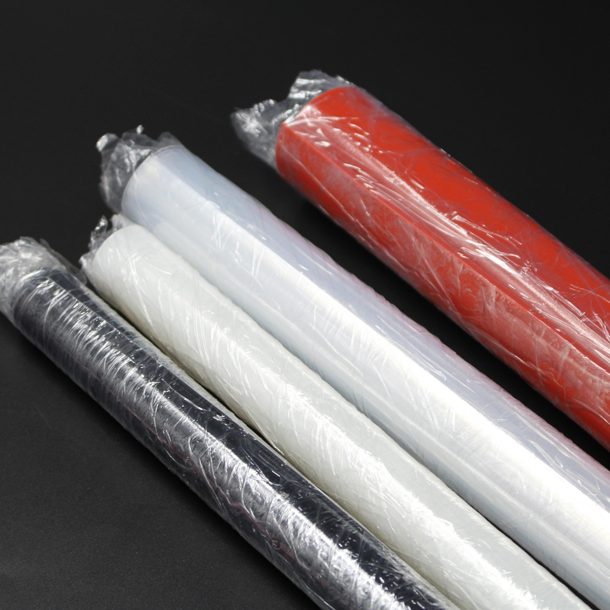Double Protective Film Transparent Silicone Rubber Sheet