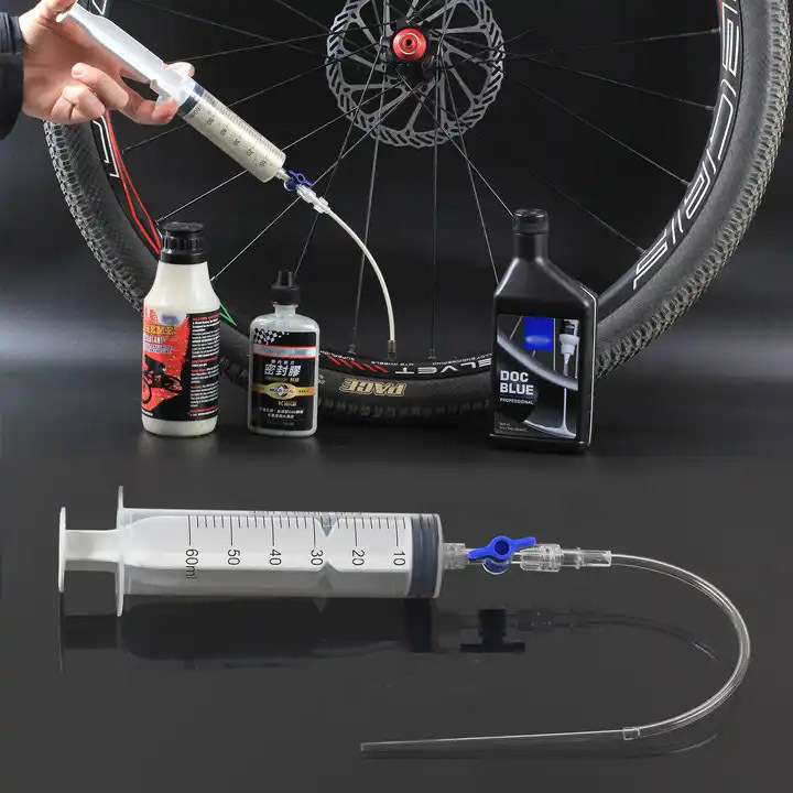 Cycling Bike Bicycle Tubeless Tyre Sealant Injector Injection Tool Syringe Tire Repair Tool