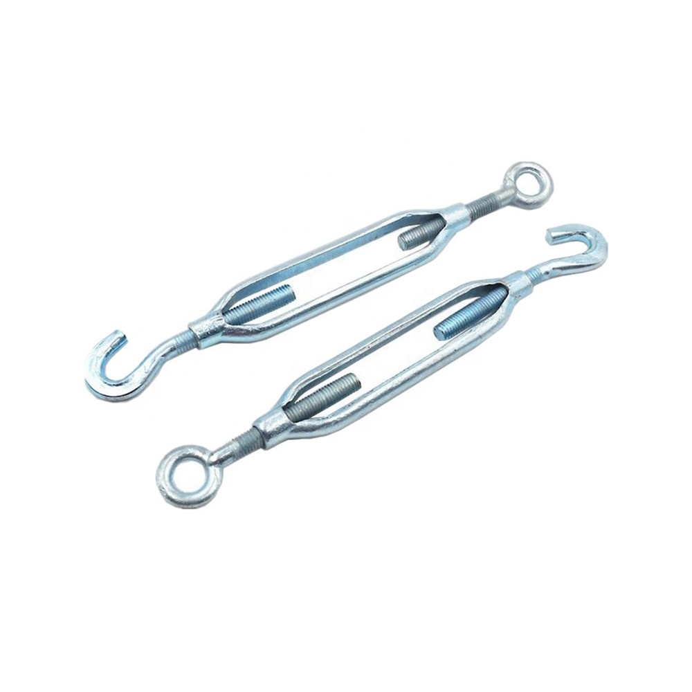 Carbon Steel Turnbuckle Clamp Forged Hot Galvanized Threaded Rod