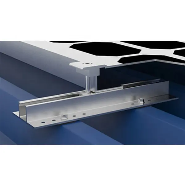 Din Metal Aluminum Rail Mounting  Roof Solar Panel Aluminum Profile Mini Rail
