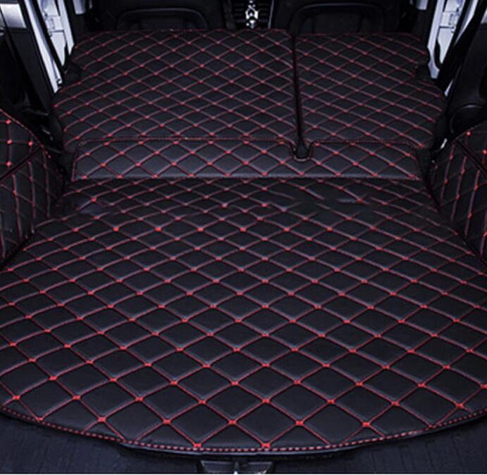 Litchi PU Faux Vinyl embroidered Sewing Fabric car upholstery embroidery Leather