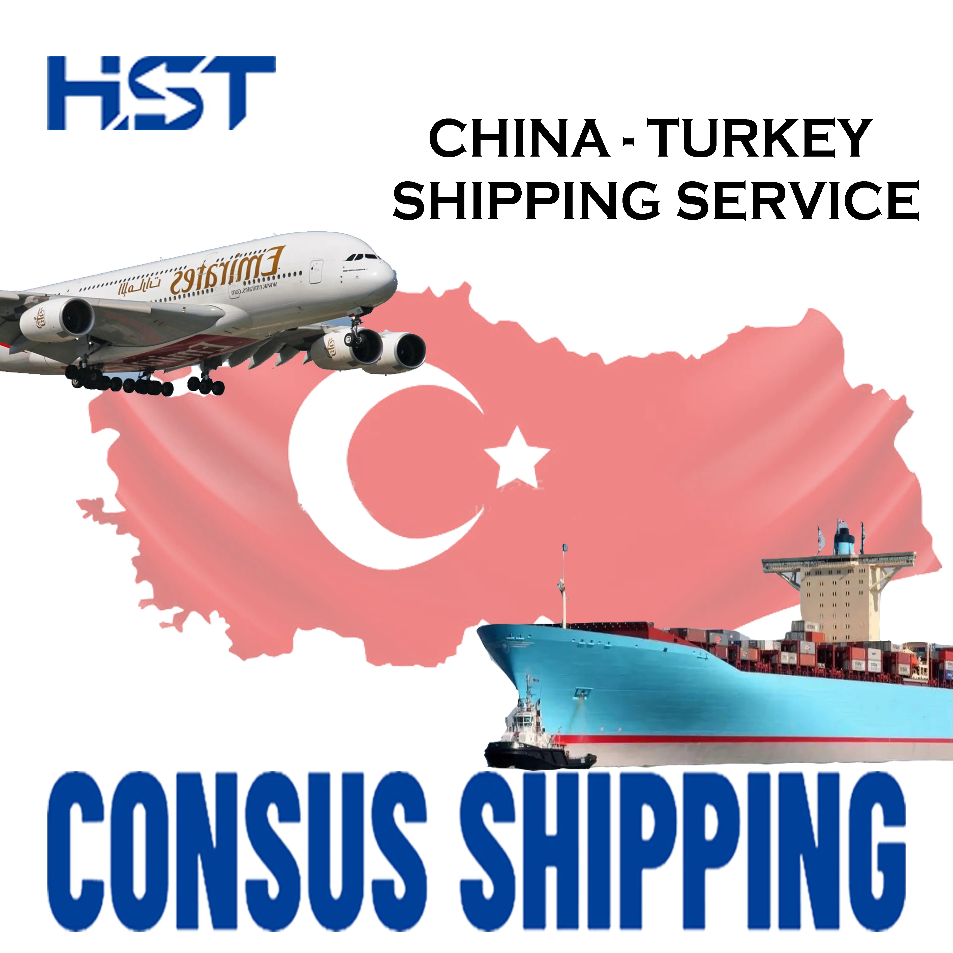 Very Cheap Shipping Cost China To Turkey Air Sea Express Dhl UPS Door To Door Service ANK Ambarli Asyapor Bandirma Gebze