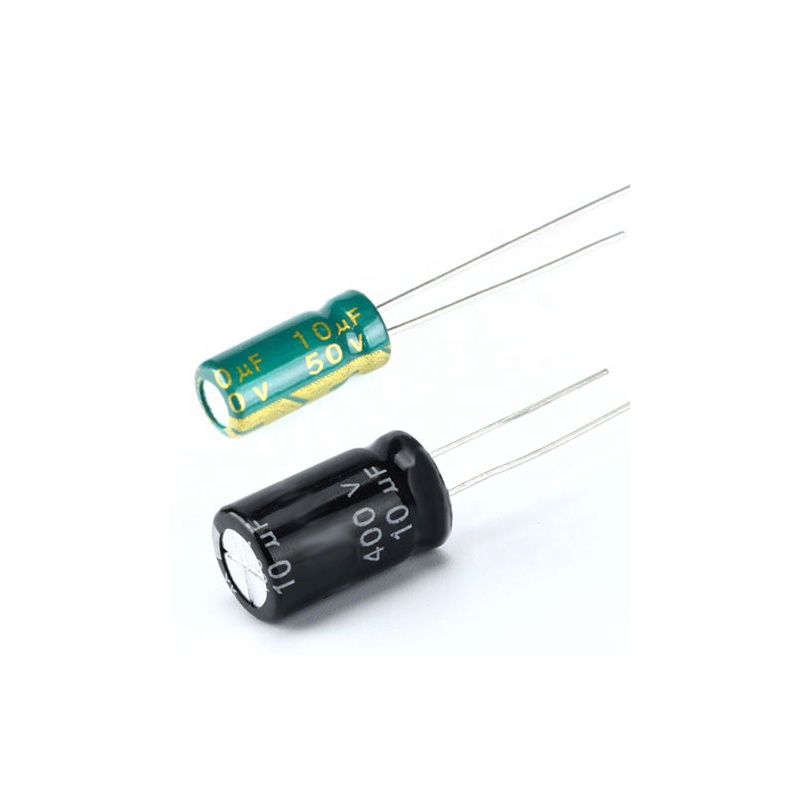 Внутриканальный электролитический конденсатор 10UF 10V 16V 25V 35V 50V 100V 250V 400V 450V Высокое качество