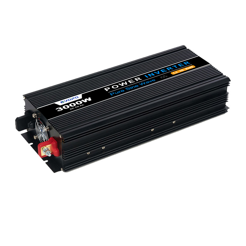 GYOPO Electrical Power Inverter Pure Sine Wave 3000w 12V 24V 48V To 110V 220V Off Grid Solar Power Inverter for Car